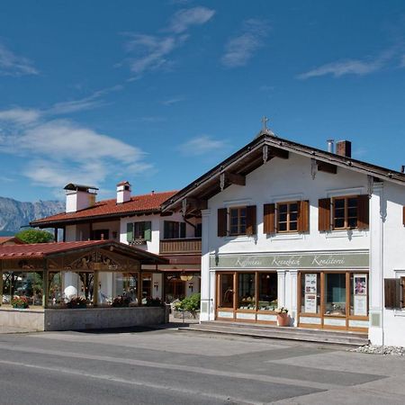 Kaffeehaus Kranzbach Bed & Breakfast Krün Dış mekan fotoğraf