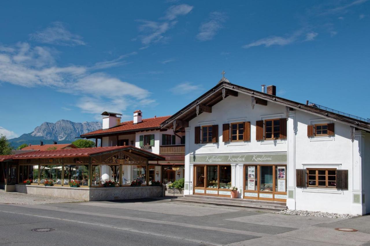 Kaffeehaus Kranzbach Bed & Breakfast Krün Dış mekan fotoğraf